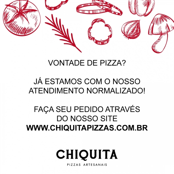 Atendimento Normalizado - Chiquita Pizzas